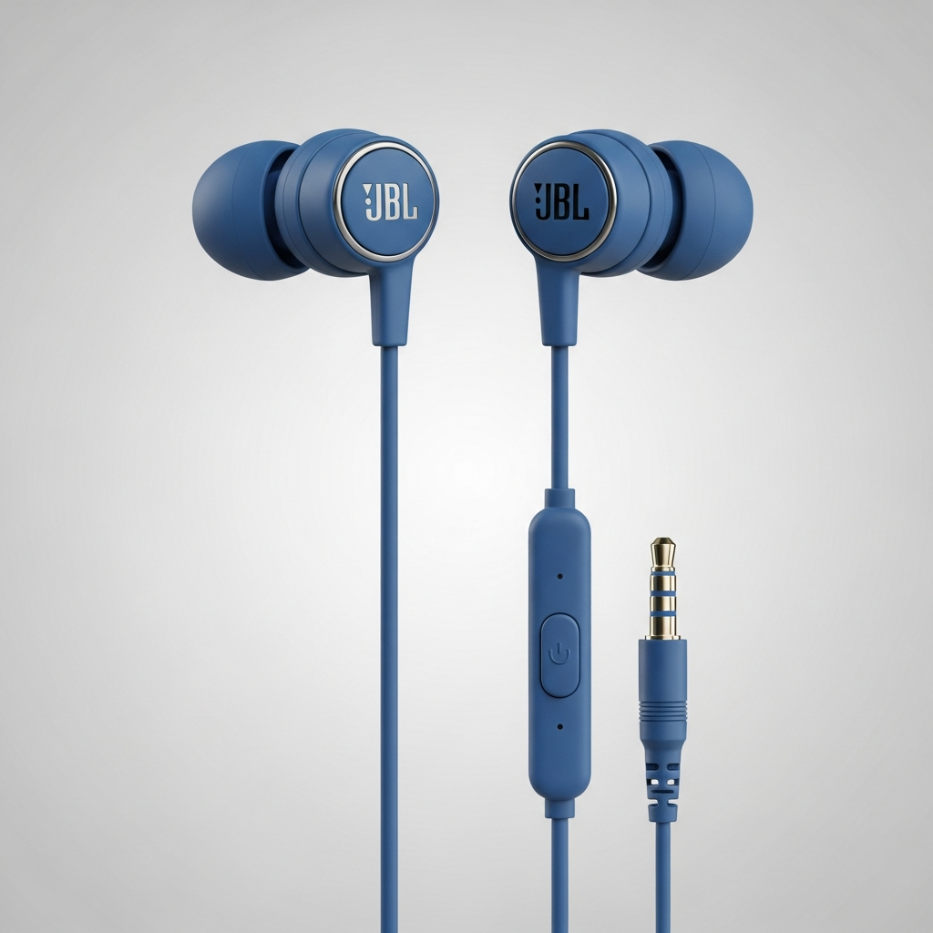 জেবিএল টিউন ১১০ তারযুক্ত ইন-ইয়ার হেডফোন - Blue