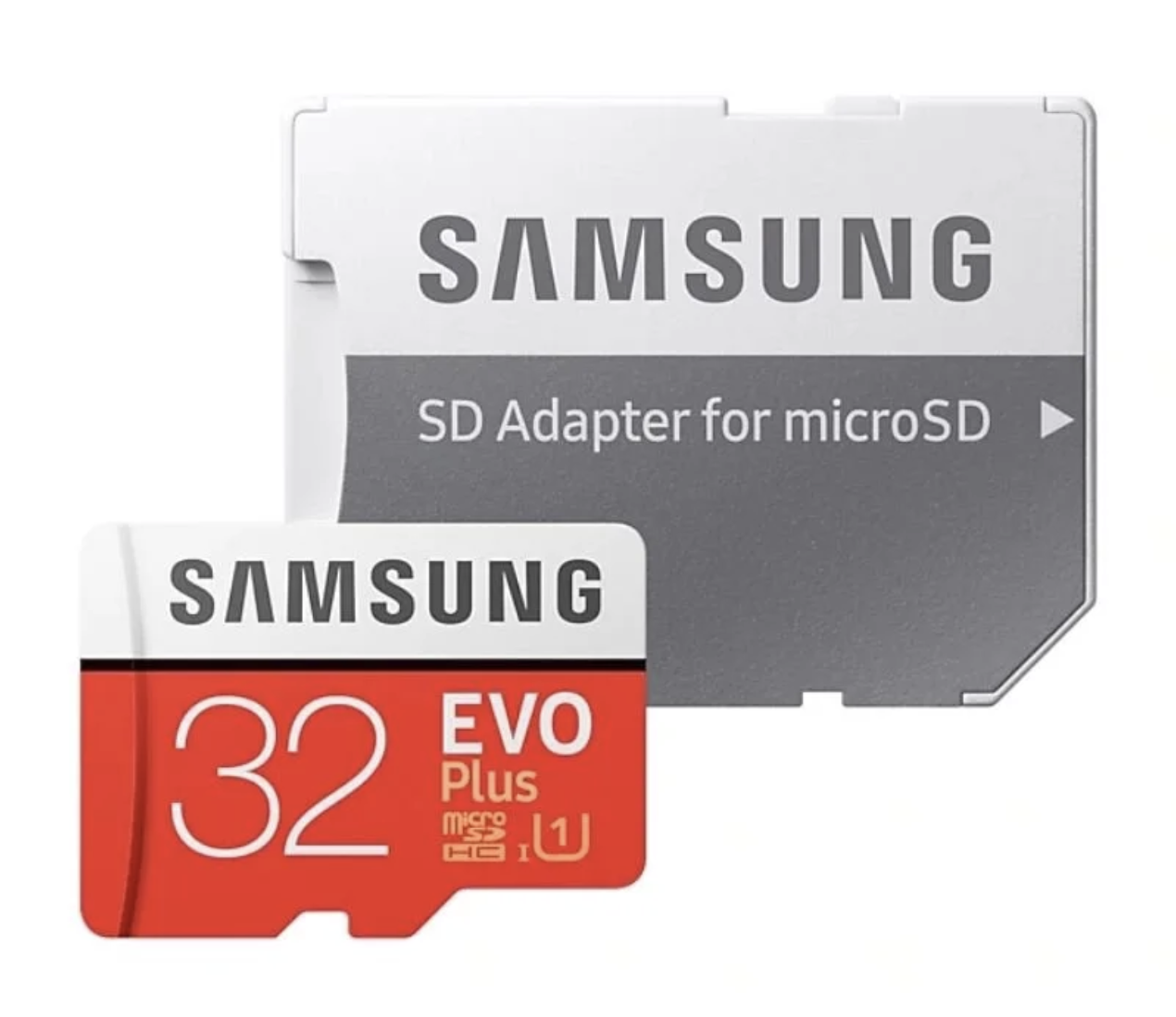 Samsung Evo Plus 32GB Micro SD Memory Card - White