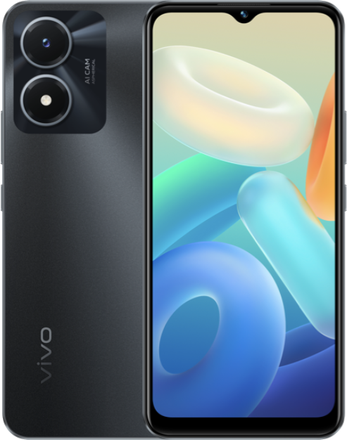 Vivo Y02s - Fluorite Black